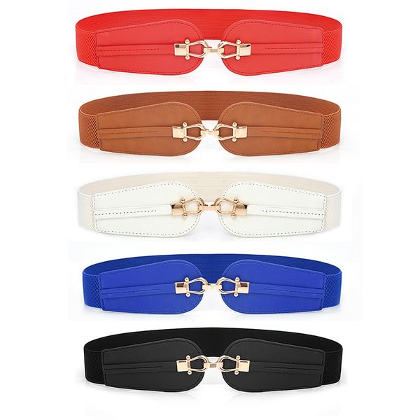 wide girdle waistband solid color elastic skirt accessories belt decoration elastic, Black;brown
wide girdle waistband solid color elastic skirt accessories belt decoration elastic, Black;brown