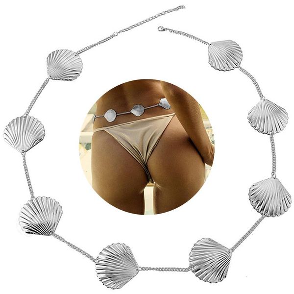 2020 bohemian women shell waist chain adjustable conch sea shell chain summer ocean beach bikini belly body jewelry, Slivery;golden
2020 bohemian women shell waist chain adjustable conch sea shell chain summer ocean beach bikini belly body jewelry, Slivery;golden