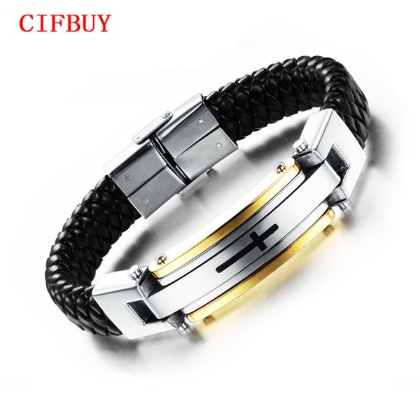 bracelet men black cross leather bracelet for men women jesus christian religious vintage jewelry bracelets & bangles sell, Golden;silver
bracelet men black cross leather bracelet for men women jesus christian religious vintage jewelry bracelets & bangles sell, Golden;silver