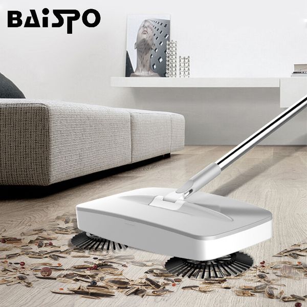 baispo stainless steel sweeper machine hand push mop scraping and mopping integrated robot household cleaning tools accessories
baispo stainless steel sweeper machine hand push mop scraping and mopping integrated robot household cleaning tools accessories