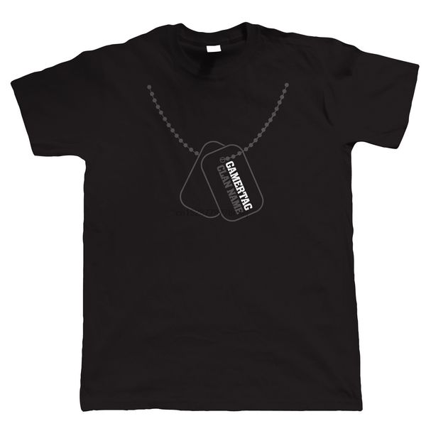 dog tag video game clan airsoft or paintball team t shirt - add your text print round neck man fashion men t-shirt ing
dog tag video game clan airsoft or paintball team t shirt - add your text print round neck man fashion men t-shirt ing