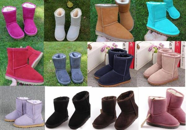 2020 australian classic high winter boots leather wgg 5281 kids children snow boots women's boots eur size 21-34, Black
2020 australian classic high winter boots leather wgg 5281 kids children snow boots women's boots eur size 21-34, Black