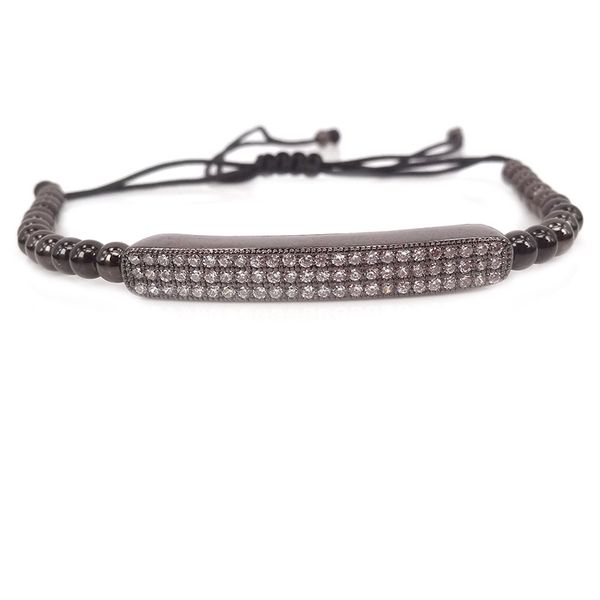 new fashion gun black long tube & 4mm black round beads briading macrame bracelet for men and women jewelry wholesale, Golden;silver
new fashion gun black long tube & 4mm black round beads briading macrame bracelet for men and women jewelry wholesale, Golden;silver