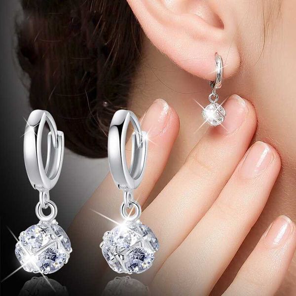 dreamysky 100% real pure 925 sterling silver jewelry korean large zirconia box earrings for women wedding pendientes brincos, Golden
dreamysky 100% real pure 925 sterling silver jewelry korean large zirconia box earrings for women wedding pendientes brincos, Golden
