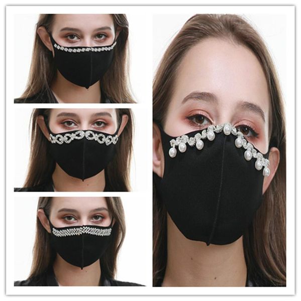 elegent pearl diamond rhinestone face mask designers fashion women masks reusable facemask balck mouth cover for party christmasly9231, Blue
elegent pearl diamond rhinestone face mask designers fashion women masks reusable facemask balck mouth cover for party christmasly9231, Blue