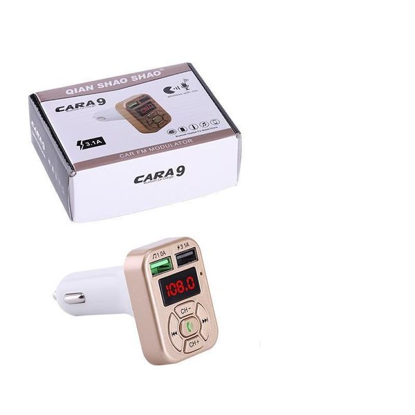 fm adapter a9 bluetooth car kit car charger fm transmitter with dual usb adapter handmp3 player support tf card for samsung universal 
fm adapter a9 bluetooth car kit car charger fm transmitter with dual usb adapter handmp3 player support tf card for samsung universal