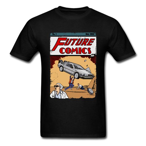 future comic book t-shirt men back to the future 2 t shirts marty dmc delorean tees 100% cotton black tshirt funny clothing
future comic book t-shirt men back to the future 2 t shirts marty dmc delorean tees 100% cotton black tshirt funny clothing