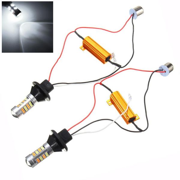 12v-24v bau15s/ba15s 2835 42smd dual-color switchback drl turn signal lamps with canbus error decoder load resistor
12v-24v bau15s/ba15s 2835 42smd dual-color switchback drl turn signal lamps with canbus error decoder load resistor