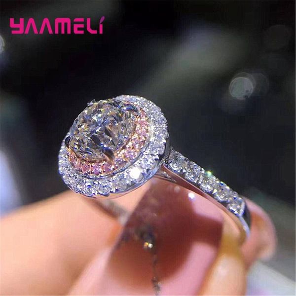 cluster rings sparkling big round cz ring crystal classic 925 sterling silver wedding jewelry female engagement for women party gift, Golden;silver
cluster rings sparkling big round cz ring crystal classic 925 sterling silver wedding jewelry female engagement for women party gift, Golden;silver
