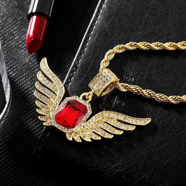 hip hop jewelry women men fashion square red glass angel necklaces & pendants trendy gold long rope chain necklace gifts, Silver
hip hop jewelry women men fashion square red glass angel necklaces & pendants trendy gold long rope chain necklace gifts, Silver