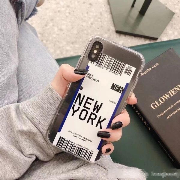 ins us city label bar code phone case for iphone 11 pro xs max xr x 6 s 7 8 plus simple letter new york clear soft silicon cover
ins us city label bar code phone case for iphone 11 pro xs max xr x 6 s 7 8 plus simple letter new york clear soft silicon cover