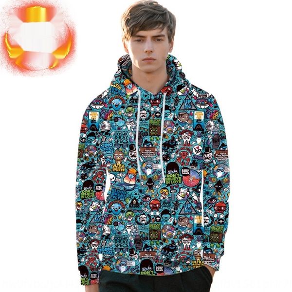 2019 fall/winter new men's 3d digital 2019 fall/winter new men's digitalsweater digitalsweater 3d digital printing hoodie hoodie p, Black
2019 fall/winter new men's 3d digital 2019 fall/winter new men's digitalsweater digitalsweater 3d digital printing hoodie hoodie p, Black