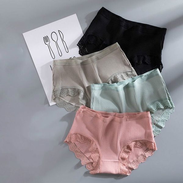 women's panties cotton panty solid comfort underwear skin-friendly briefs women middle-rise panty intimates, Black;pink
women's panties cotton panty solid comfort underwear skin-friendly briefs women middle-rise panty intimates, Black;pink