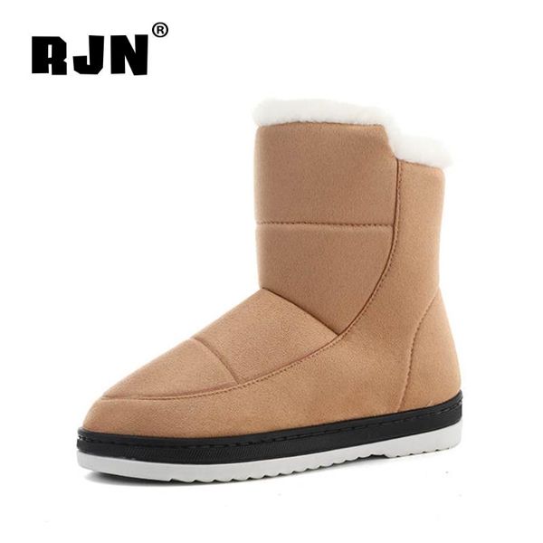 rjn new casual ankle boots breathable snow boots comfortable round toe anti-skid platform shoes women ro372, Black
rjn new casual ankle boots breathable snow boots comfortable round toe anti-skid platform shoes women ro372, Black