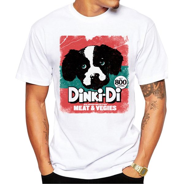 2018 men dinki di dog food printed t-shirt hipster funny cool t shirts short sleeve casual
2018 men dinki di dog food printed t-shirt hipster funny cool t shirts short sleeve casual