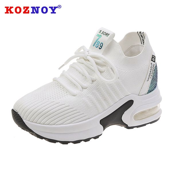 koznoy platform shoes fashion women air sneakers breathable sports shoes female sock sneakers mesh increase ladies, Black
koznoy platform shoes fashion women air sneakers breathable sports shoes female sock sneakers mesh increase ladies, Black