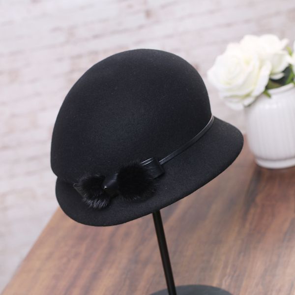 women hat elegant winter 100% wool felt fedora black camel ladies hats for wedding fascinators chic berets caps cloche hat, Blue;gray
women hat elegant winter 100% wool felt fedora black camel ladies hats for wedding fascinators chic berets caps cloche hat, Blue;gray