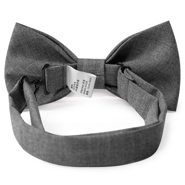 2020 new fashion men's bow ties for wedding double fabric wool gray black bowtie banquet anniversary butterfly tie with gift box, Black;gray 
2020 new fashion men's bow ties for wedding double fabric wool gray black bowtie banquet anniversary butterfly tie with gift box, Black;gray