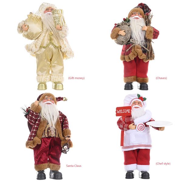 christmas decorations 2021 new year's gift santa claus doll high grade navidad home ornaments children's toy gifts 30*20cmcm
christmas decorations 2021 new year's gift santa claus doll high grade navidad home ornaments children's toy gifts 30*20cmcm