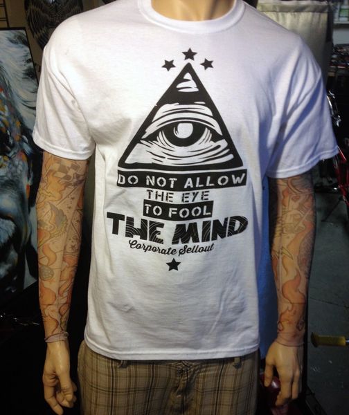 2020 summer fashion do not allow the eye to fol the mind anonymous disobey t shirt illuminati white tee shirt
2020 summer fashion do not allow the eye to fol the mind anonymous disobey t shirt illuminati white tee shirt