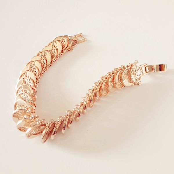 2019 bracelet trendy 585 rose gold color jewelry new fashion 20 cm long 15 mm wide hand catenary link women11, Golden;silver
2019 bracelet trendy 585 rose gold color jewelry new fashion 20 cm long 15 mm wide hand catenary link women11, Golden;silver