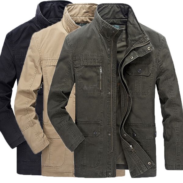 men ropas stand collar bomber cotton jacket spring autumn casual outfit windbreaker tactical jacket baseball slim coat, Black;brown
men ropas stand collar bomber cotton jacket spring autumn casual outfit windbreaker tactical jacket baseball slim coat, Black;brown