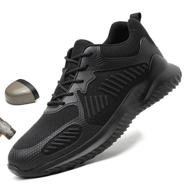 new men work shoes breathable sneakers light non-slip steel toe work safety boot anti-puncture safety shoes work boots men shoes y200915, Black;brown
new men work shoes breathable sneakers light non-slip steel toe work safety boot anti-puncture safety shoes work boots men shoes y200915, Black;brown