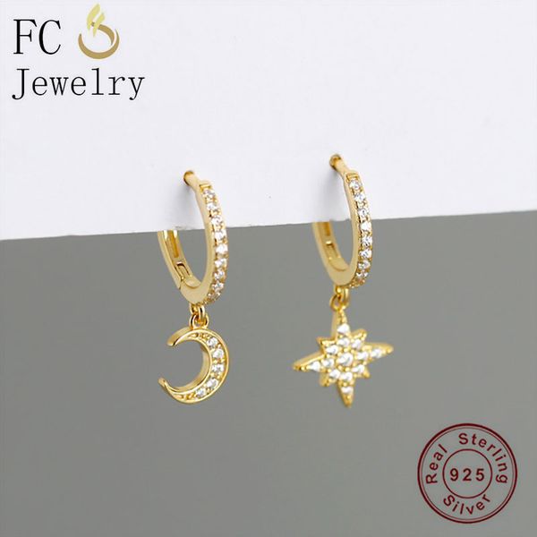 fc jewelry 925 silver gold asymmetry moon star spike piercings hoop earring for women ear boucles rock punk 2020 fashion new, Golden;silver
fc jewelry 925 silver gold asymmetry moon star spike piercings hoop earring for women ear boucles rock punk 2020 fashion new, Golden;silver