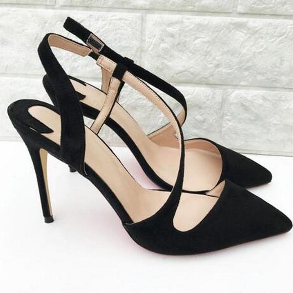classic women slingbacks high heels ladies cross pumps beige black shallow mouth pointed toe heel woman red bottom sandals shoes
classic women slingbacks high heels ladies cross pumps beige black shallow mouth pointed toe heel woman red bottom sandals shoes