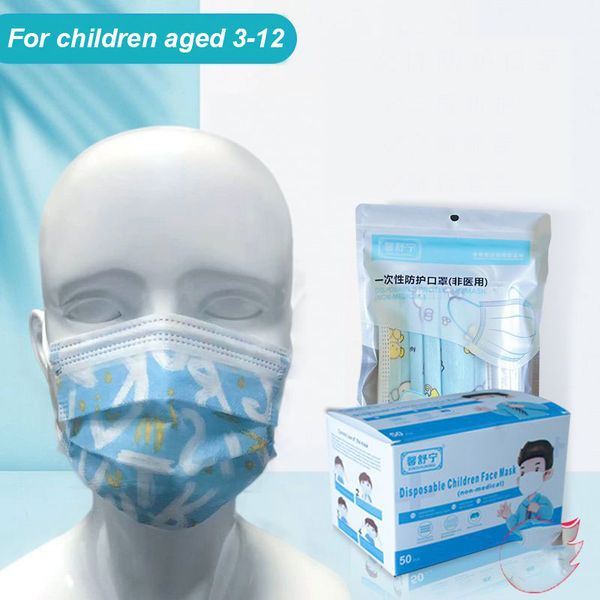 children disposable protective face mask kids 3-layer non-woven fabric protection health mask fashion anti-pollution sanitary masks vt1585
children disposable protective face mask kids 3-layer non-woven fabric protection health mask fashion anti-pollution sanitary masks vt1585