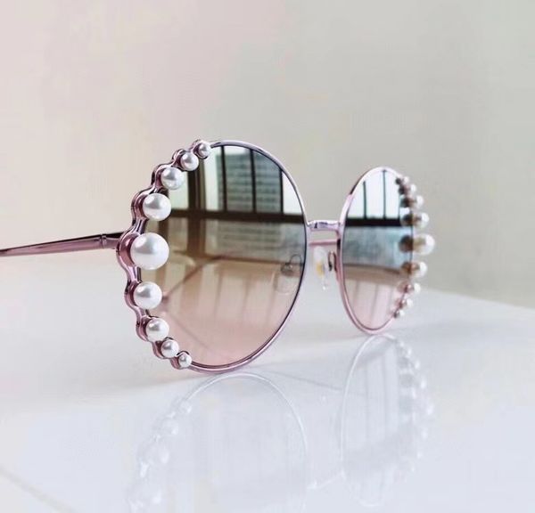 round pearls sunglasses 0295/s pink gold frame pink brown shaded women fashion sunglasses shades new with box, White;black
round pearls sunglasses 0295/s pink gold frame pink brown shaded women fashion sunglasses shades new with box, White;black