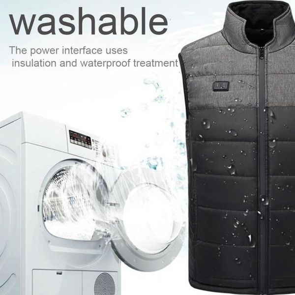 outdoor t-shirts men electric winter thermal sleeveless adjustable modes usb infrared skiing warm climbing zipper hiking heated vest, Gray;blue
outdoor t-shirts men electric winter thermal sleeveless adjustable modes usb infrared skiing warm climbing zipper hiking heated vest, Gray;blue