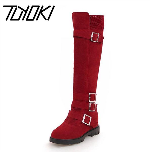 boots tuyoki size 34-44 women knee high winter warm fur shoes woman fashion buckle flats round toe patchwork, Black
boots tuyoki size 34-44 women knee high winter warm fur shoes woman fashion buckle flats round toe patchwork, Black