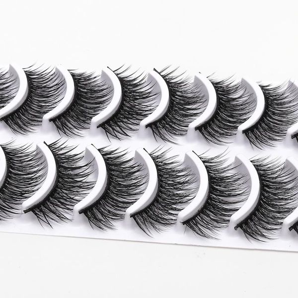 false eyelashes 2021 10 pairs 100% real mink 3d natural lashes soft eyelash extension makeup kit cilios
false eyelashes 2021 10 pairs 100% real mink 3d natural lashes soft eyelash extension makeup kit cilios