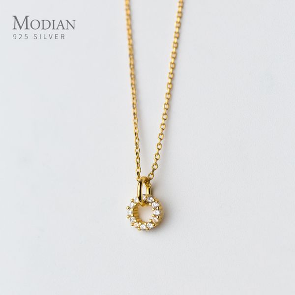 modian double round clear cz necklace for women genuine 925 sterling silver gold color chain necklaces female fine jewelry
modian double round clear cz necklace for women genuine 925 sterling silver gold color chain necklaces female fine jewelry