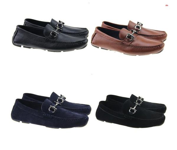 real leather men brown black fashion dress shoes luxury metal buckles designer party slip-on mens flats business doug shoes hombre 40-46
real leather men brown black fashion dress shoes luxury metal buckles designer party slip-on mens flats business doug shoes hombre 40-46
