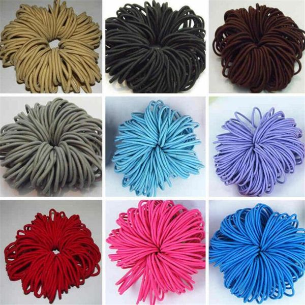 50/100pcs colorful nylon rubber bands elastic hairbands for girls kids scrunchie elastic holder hair ties accessories, Golden;silver
50/100pcs colorful nylon rubber bands elastic hairbands for girls kids scrunchie elastic holder hair ties accessories, Golden;silver