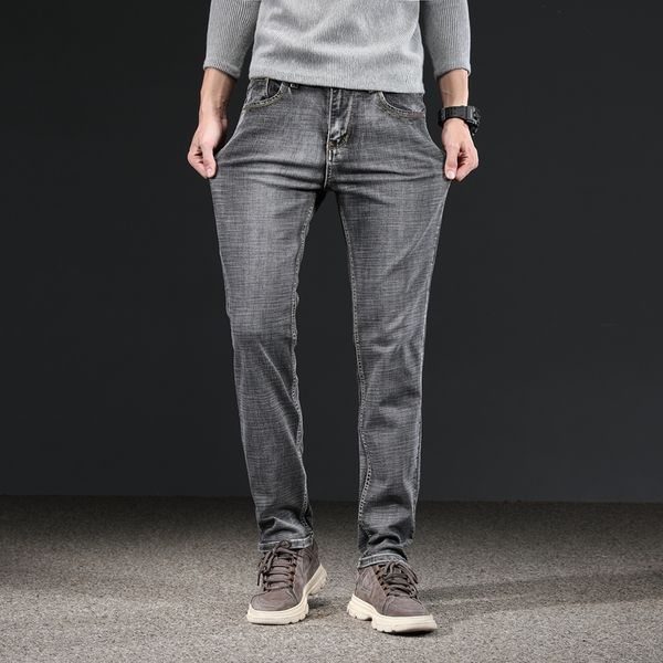 men's jeans gray brands trousers men elasticity straight cotton jean classic denim casual pants male plus size 28-40,p329, Blue
men's jeans gray brands trousers men elasticity straight cotton jean classic denim casual pants male plus size 28-40,p329, Blue