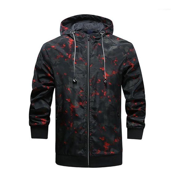 coats spring mens outwear with zipper fashion designer camouflage thick jackets hooded long sleeve mens, Black;brown
coats spring mens outwear with zipper fashion designer camouflage thick jackets hooded long sleeve mens, Black;brown