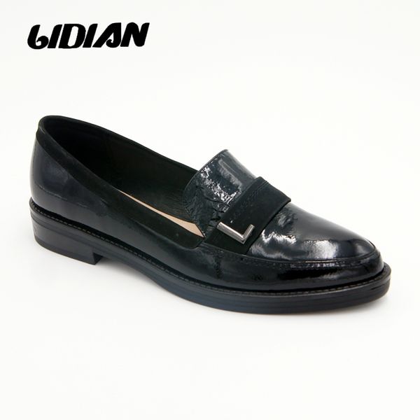 lidian autumn handmade casual low heels shoes genuine leather women shoes office metal buckle black patent leather d9-2
lidian autumn handmade casual low heels shoes genuine leather women shoes office metal buckle black patent leather d9-2