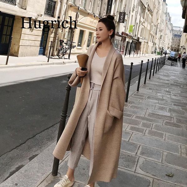 women's knits & tees winter elegant coats loose knit cardigan woolen sweater oversized extra soft high-end knitting coat for women, White
women's knits & tees winter elegant coats loose knit cardigan woolen sweater oversized extra soft high-end knitting coat for women, White