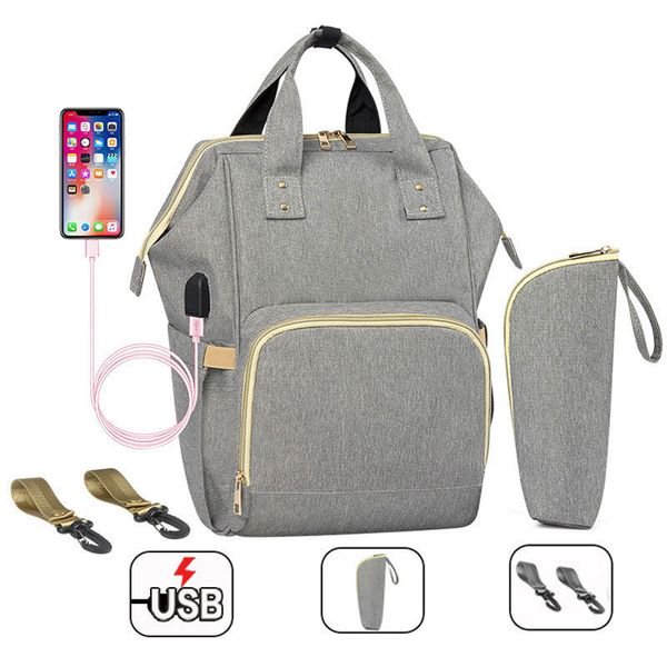 mummy maternity nappy bag waterproof diaper bag with usb stroller travel backpack for mom multi-pocket nursing bag for baby care c0922
mummy maternity nappy bag waterproof diaper bag with usb stroller travel backpack for mom multi-pocket nursing bag for baby care c0922