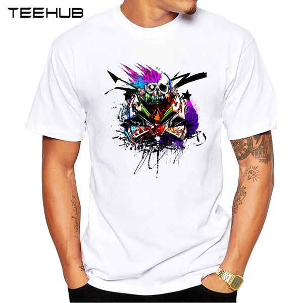 2019 teehub men's fashion skull graf printed short sleeve t-shirt hipster o-neck design cool desgin tee
2019 teehub men's fashion skull graf printed short sleeve t-shirt hipster o-neck design cool desgin tee