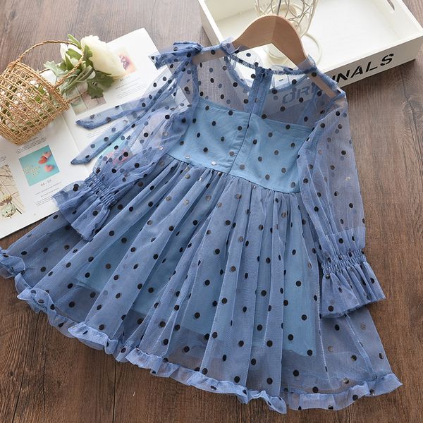 girl's dresses toddler girl dress 2021 autumn kids girls long sleeve dot print mesh princess for party children clothes, Red;yellow
girl's dresses toddler girl dress 2021 autumn kids girls long sleeve dot print mesh princess for party children clothes, Red;yellow