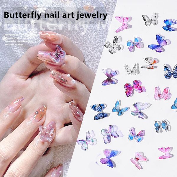 nail art decorations 2pcs/set butterfly ornament resin mini manicure cute decoration diy accessories, Silver;gold
nail art decorations 2pcs/set butterfly ornament resin mini manicure cute decoration diy accessories, Silver;gold