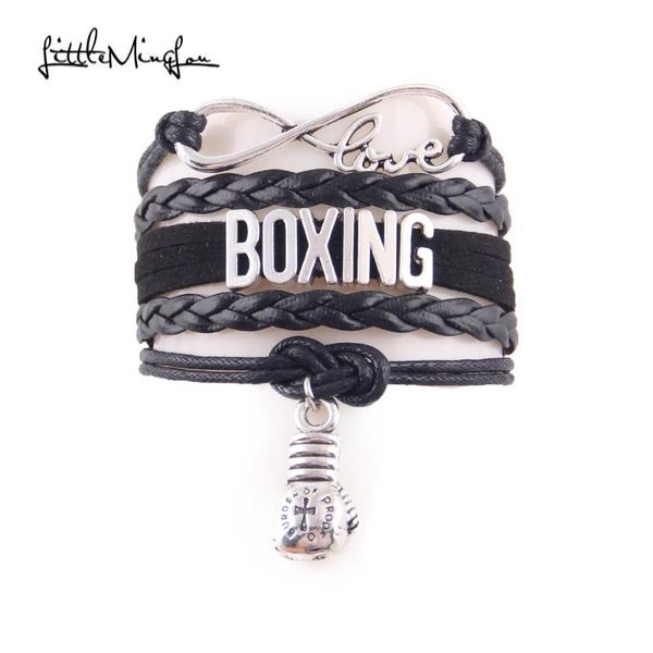 little minglou infinity love hobby boxing bracelet boxing glove charm leather wrap men bracelets & bangles for women jewelry, Red;blue
little minglou infinity love hobby boxing bracelet boxing glove charm leather wrap men bracelets & bangles for women jewelry, Red;blue