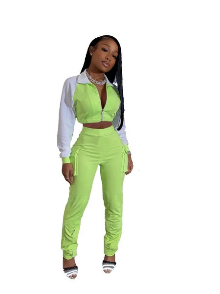 women tracksuit fashion luminous striped women suit casual long sleeve crop pencil pants women clothes, Gray
women tracksuit fashion luminous striped women suit casual long sleeve crop pencil pants women clothes, Gray