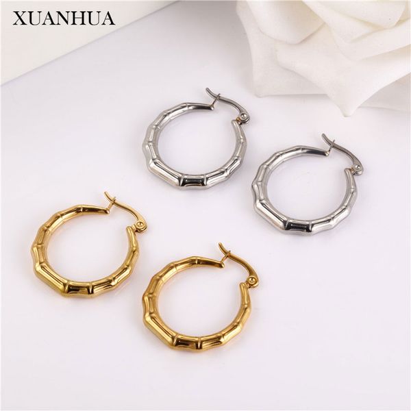 hoop & huggie xuanhua bone small earrings set of for women stainless steel jewelry woman accessories fashion, Golden;silver
hoop & huggie xuanhua bone small earrings set of for women stainless steel jewelry woman accessories fashion, Golden;silver