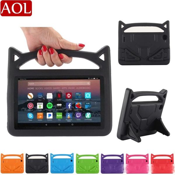 for amazon kindle fire hd10 hd8 hd7 2017 cute kids shockproof case safe eva soft rubber handle stand protective cover cases 
for amazon kindle fire hd10 hd8 hd7 2017 cute kids shockproof case safe eva soft rubber handle stand protective cover cases