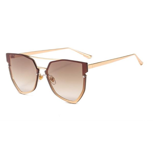 fashion irregular flat sunglasses women metal frame gradient brand design plastic material lenses uv400 protection eyewear, White;black
fashion irregular flat sunglasses women metal frame gradient brand design plastic material lenses uv400 protection eyewear, White;black